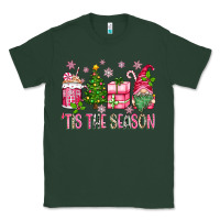 Sports Green pink christmas 'tis the season gnome Classic Tee - Zillion Design Studio