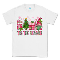 White pink christmas 'tis the season gnome Classic Tee - Zillion Design Studio