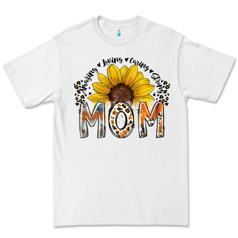 Mom Sunflower Premium Tee by RacoonDesign | Teevron