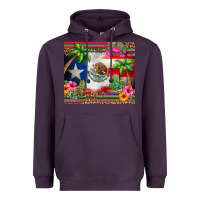 Mexico And Puerto Rico Heavyweight Hoodie | Teevron