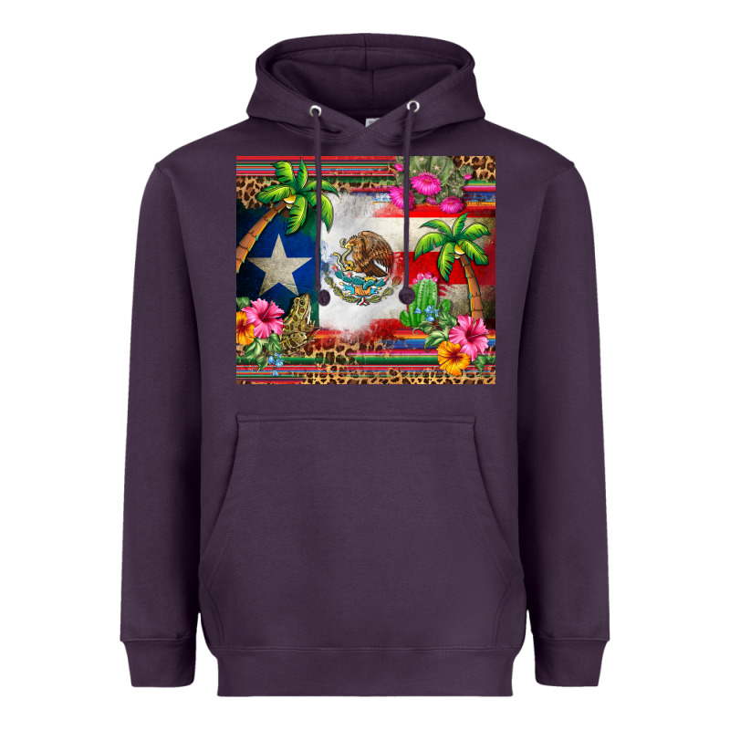 Mexico And Puerto Rico Heavyweight Hoodie by CTS Tumbler Store | Teevron