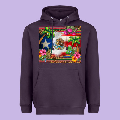Mexico And Puerto Rico Heavyweight Hoodie Designed By Cts Tumbler Store