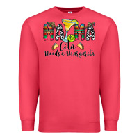 Cardinal Mama Cita Needs a Margarita Premium Sweatshirt - CowhideDigitalArt