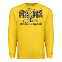Lemon Mama Cita Needs a Margarita Premium Sweatshirt - CowhideDigitalArt