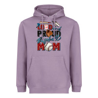 Lavender loud and proud baseball mom Heavyweight Hoodie - Zillion Design Studio