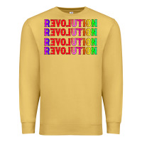 Antique Gold lgbtq revolution Premium Sweatshirt - HRA Design Shop