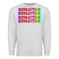 Dove Grey lgbtq revolution Premium Sweatshirt - HRA Design Shop