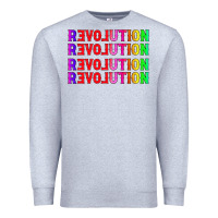Heather Grey lgbtq revolution Premium Sweatshirt - HRA Design Shop