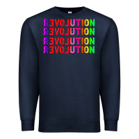 Navy lgbtq revolution Premium Sweatshirt - HRA Design Shop