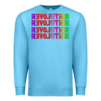Ocean Blue lgbtq revolution Premium Sweatshirt - HRA Design Shop