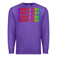 Purple lgbtq revolution Premium Sweatshirt - HRA Design Shop