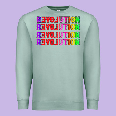 Lgbtq Revolution Premium Sweatshirt Designed By Hra Design Shop