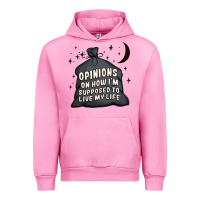 Fuchsia Pink opinions on how i'm supposed to live my life Urban Hoodie - MaliasSmallBusiness