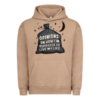 Pigment Burro opinions on how i'm supposed to live my life Urban Hoodie - MaliasSmallBusiness