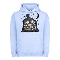 Pigment Grape Ice opinions on how i'm supposed to live my life Urban Hoodie - MaliasSmallBusiness