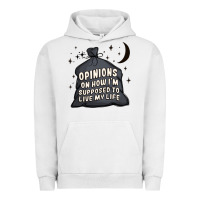 Pigment Lunar Rock opinions on how i'm supposed to live my life Urban Hoodie - MaliasSmallBusiness