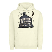 Pigment Pistachio opinions on how i'm supposed to live my life Urban Hoodie - MaliasSmallBusiness