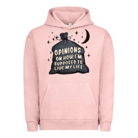 Pigment Salmon opinions on how i'm supposed to live my life Urban Hoodie - MaliasSmallBusiness