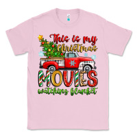 Bubblegum Pink this is my christmas movies watching blanket Classic Tee - Zillion Design Studio