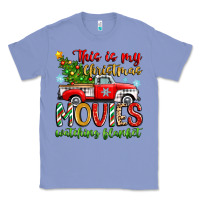 Colony Blue this is my christmas movies watching blanket Classic Tee - Zillion Design Studio