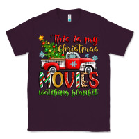 Plum this is my christmas movies watching blanket Classic Tee - Zillion Design Studio