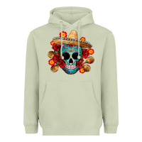 Matcha mexico skull Heavyweight Hoodie - CTS Tumbler Store