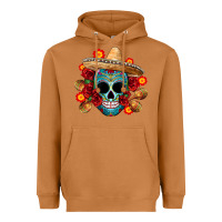 Meerkat mexico skull Heavyweight Hoodie - CTS Tumbler Store