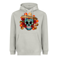 Moon Dust mexico skull Heavyweight Hoodie - CTS Tumbler Store