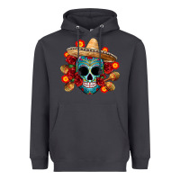 Smoke mexico skull Heavyweight Hoodie - CTS Tumbler Store