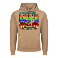 Vintage Coffee in valentines day love is everywhere Vintage Hoodie - AdoDesignShop