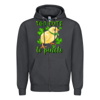 Smoke Too Cute To Pinch Chick Zipper Hoodie - RanaPortraitStore