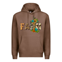 Chestnut faith with cross Premium Hoodie - BarkalooDesign