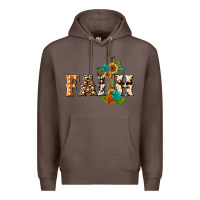 Coffee faith with cross Premium Hoodie - BarkalooDesign