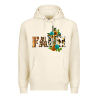 Tofu faith with cross Premium Hoodie - BarkalooDesign