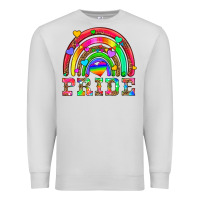 Dove Grey lgbtq pride and rainbow Premium Sweatshirt - HRA Design Shop