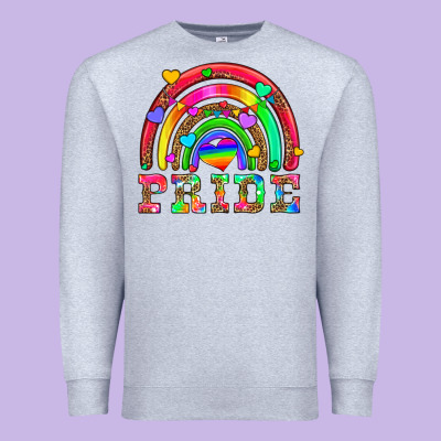 Lgbtq Pride And Rainbow Premium Sweatshirt Designed By Hra Design Shop