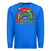 True Royal lgbtq pride and rainbow Premium Sweatshirt - HRA Design Shop
