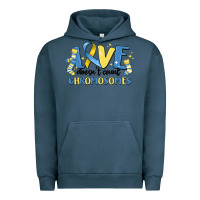 Pigment Midnight Navy love dose count chromosomes Urban Hoodie - MaliasSmallBusiness