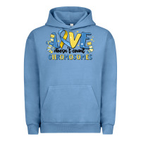 Pigment Pebble Blue love dose count chromosomes Urban Hoodie - MaliasSmallBusiness