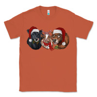 Copper Christmas Cows Classic Tee - RanaPortraitStore