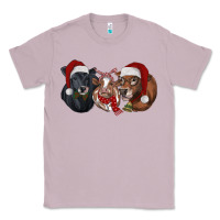Lilac Christmas Cows Classic Tee - RanaPortraitStore