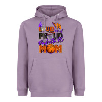Lavender loud and proud basketball mom Heavyweight Hoodie - Zillion Design Studio