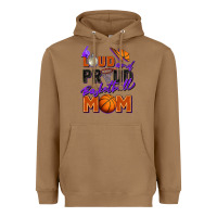 Toasted Coconut loud and proud basketball mom Heavyweight Hoodie - Zillion Design Studio
