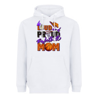 White loud and proud basketball mom Heavyweight Hoodie - Zillion Design Studio