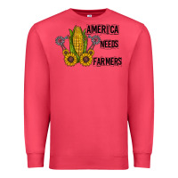 Cardinal america needs farmers Premium Sweatshirt - CowhideDigitalArt