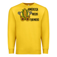 Lemon america needs farmers Premium Sweatshirt - CowhideDigitalArt