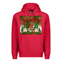 Cardinal Christmas gnomes Premium Hoodie - Jasminsmagicworld