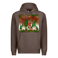 Coffee Christmas gnomes Premium Hoodie - Jasminsmagicworld