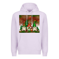 Lilac Christmas gnomes Premium Hoodie - Jasminsmagicworld