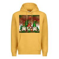 Mustard Christmas gnomes Premium Hoodie - Jasminsmagicworld